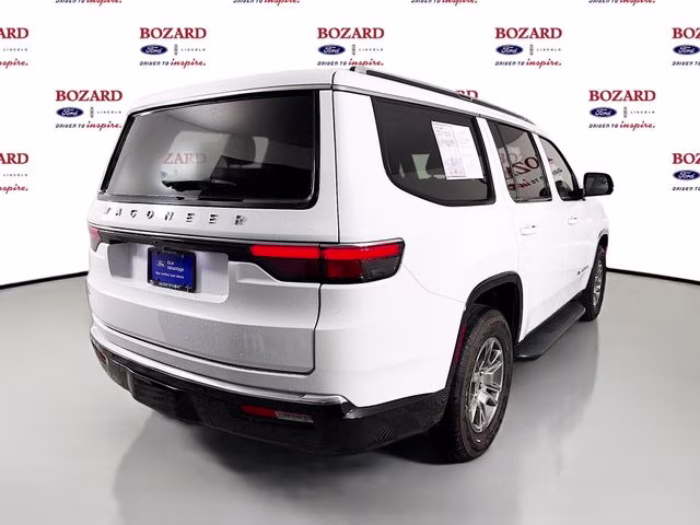 2023 Bright White Clearcoat Jeep Wagoneer Base RWD SUV
