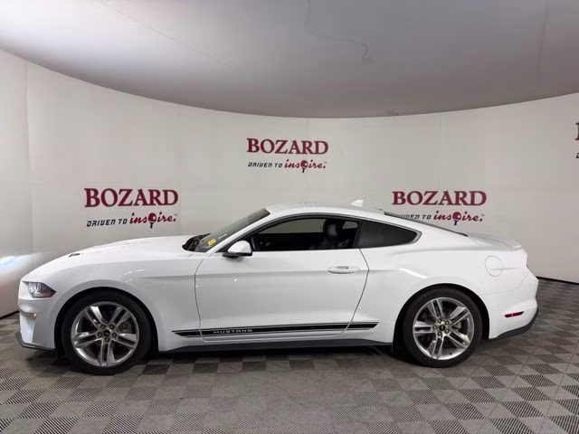 2020 Oxford White Ford Mustang EcoBoost Premium RWD Coupe