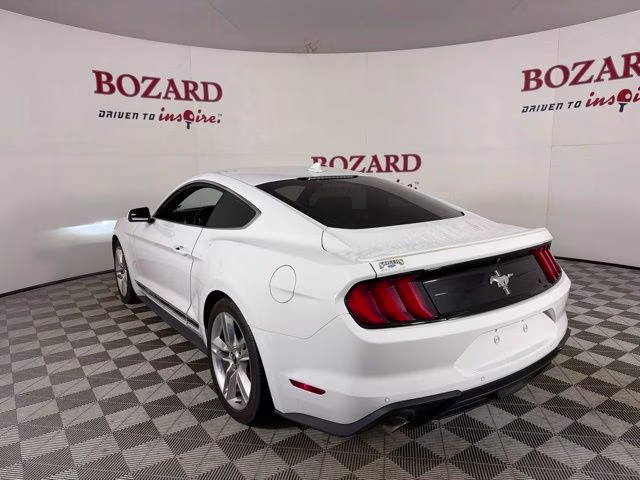 2020 Oxford White Ford Mustang EcoBoost Premium RWD Coupe