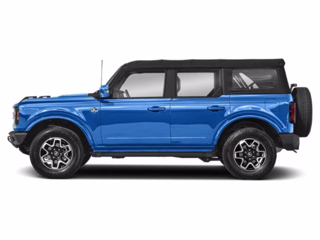 2023 Velocity Blue Metallic Ford Bronco Outer Banks 4X4 SUV