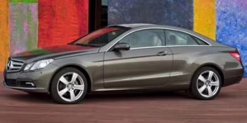 2011 White Mercedes-Benz E-Class E 550 RWD Coupe
