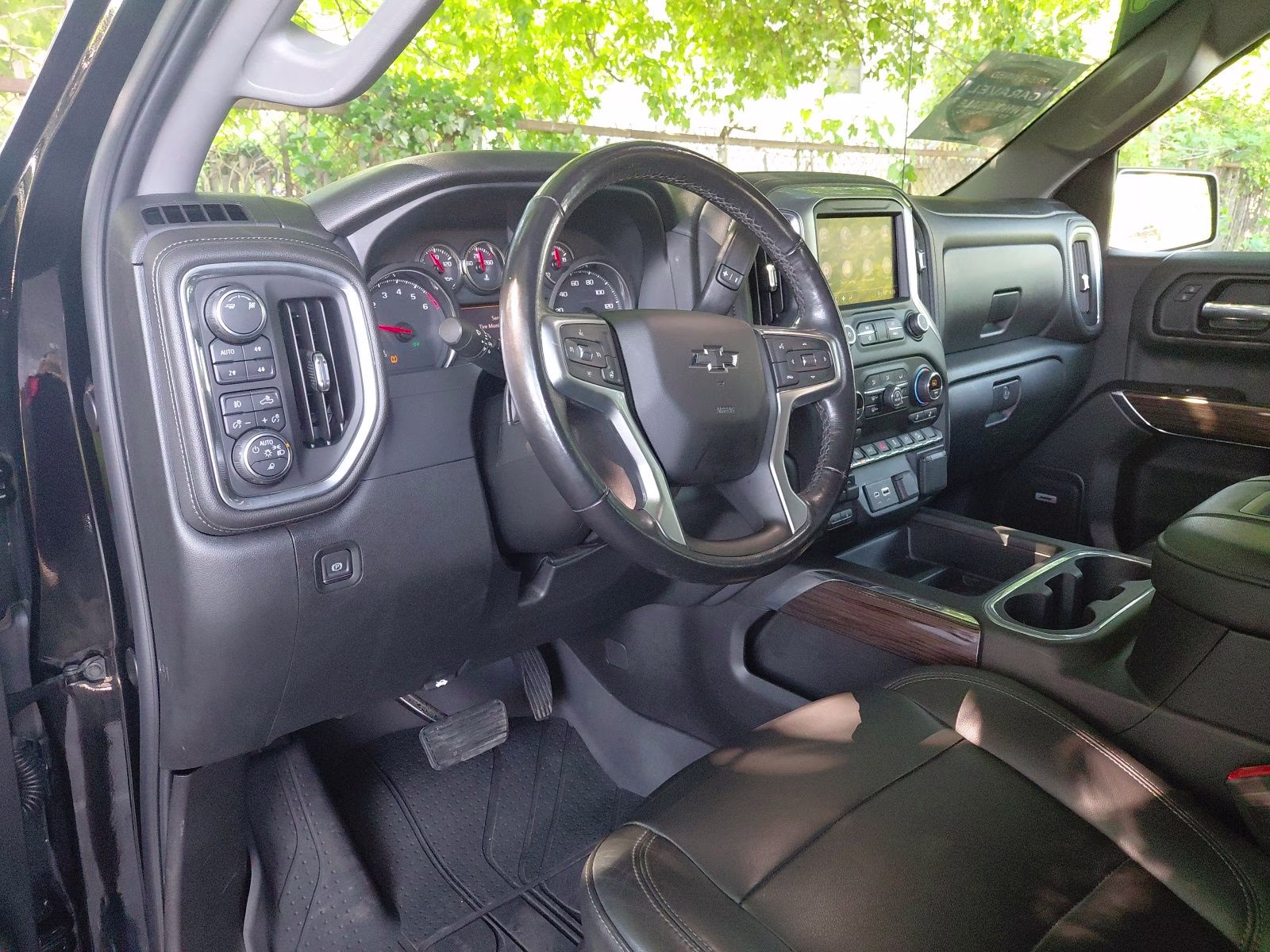 2019 Black Chevrolet Silverado 1500 LT Trail Boss 4X4 Truck
