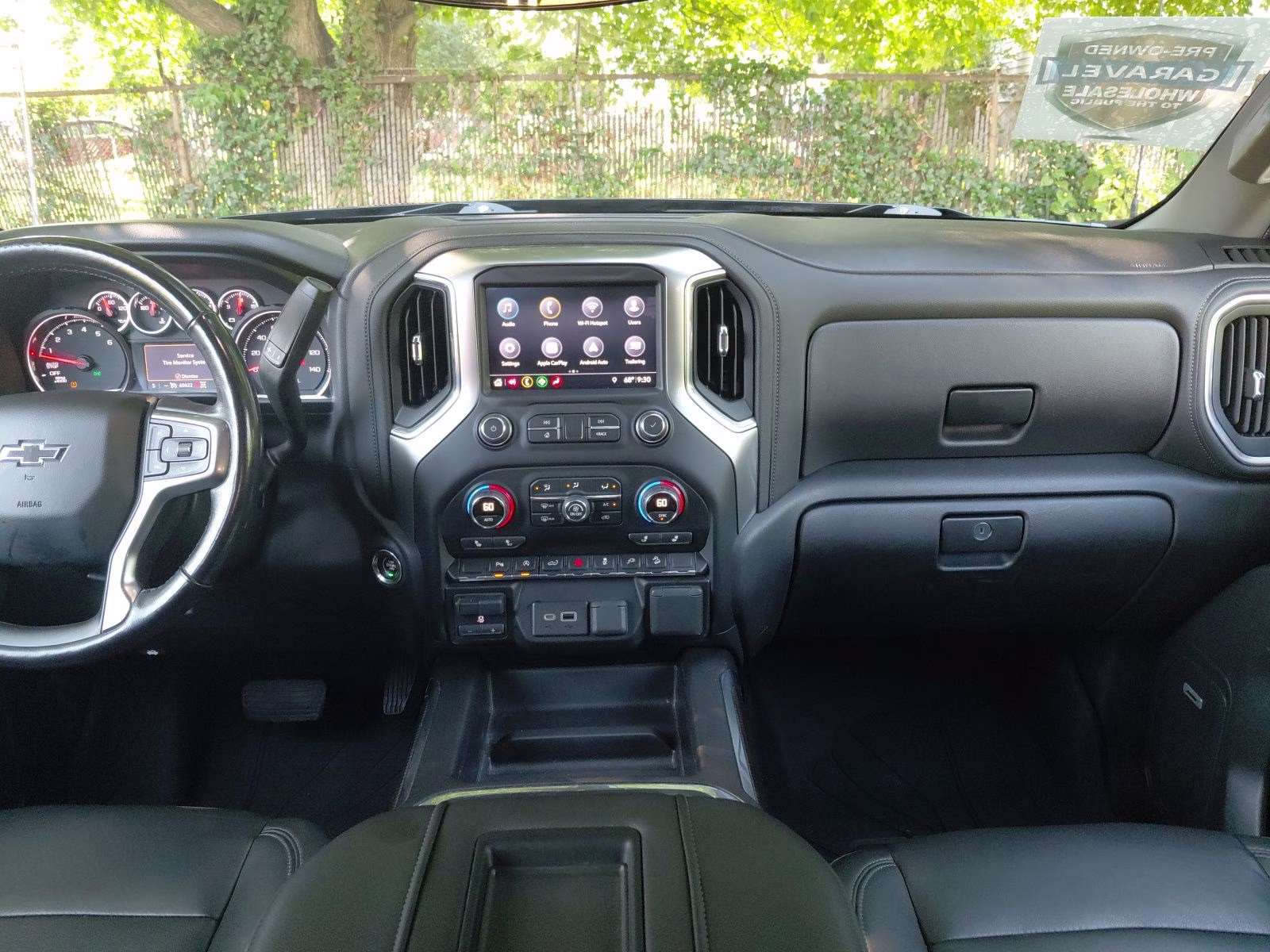 2019 Black Chevrolet Silverado 1500 LT Trail Boss 4X4 Truck