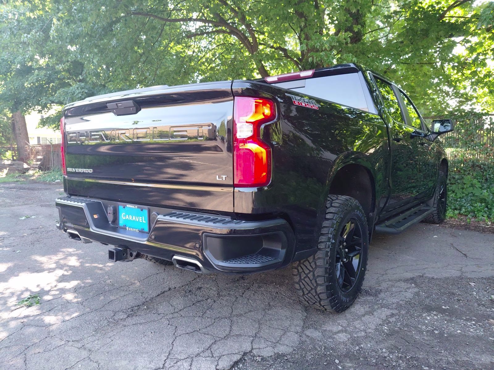 2019 Black Chevrolet Silverado 1500 LT Trail Boss 4X4 Truck
