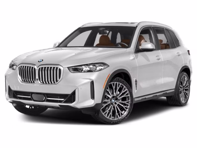 2025 White Metallic BMW X5 xDrive40i AWD SUV