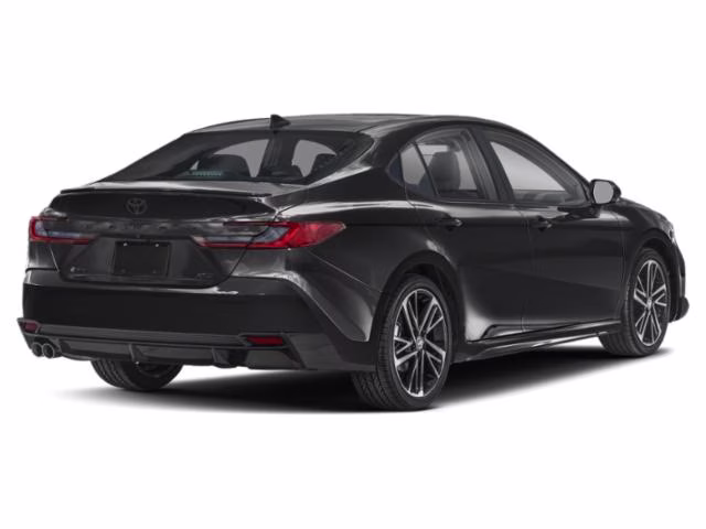 2025 Midnight Black Metallic Toyota Camry XSE FWD Sedan