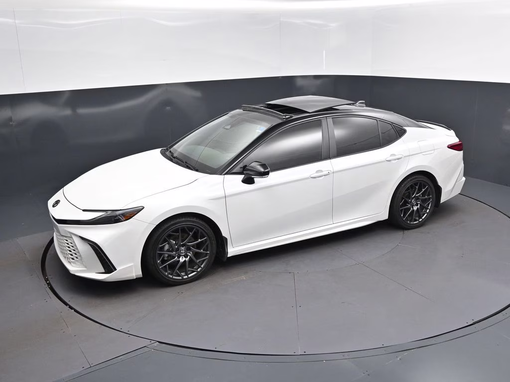 2025 Midnight Black Metallic Toyota Camry XSE FWD Sedan