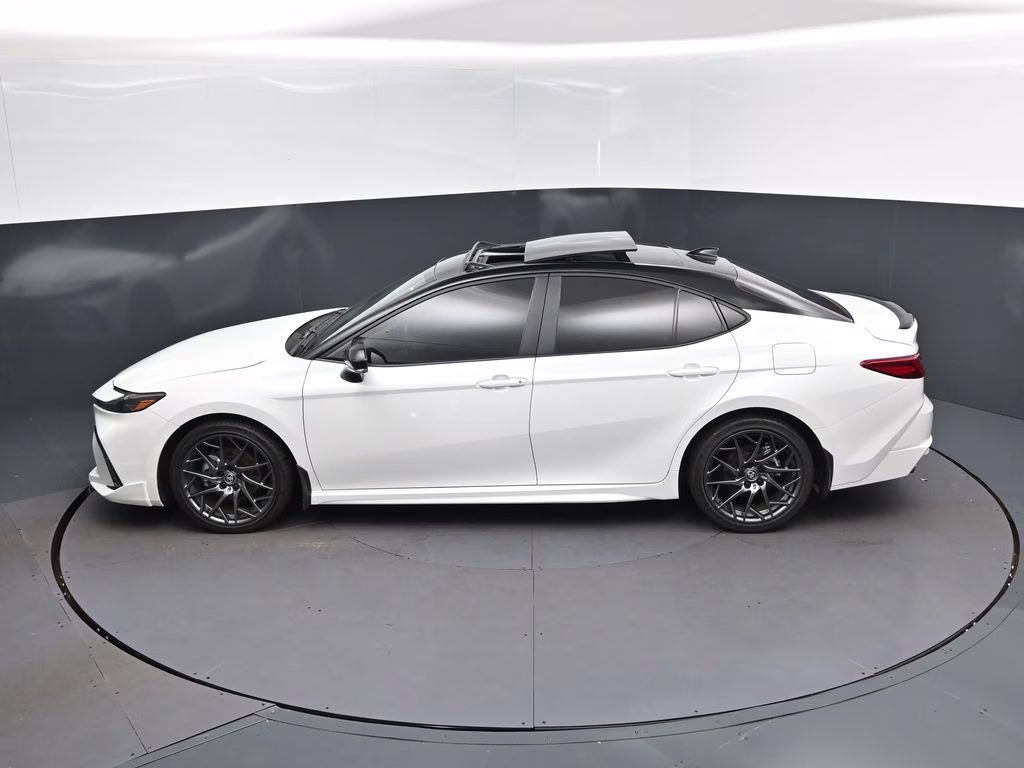 2025 Midnight Black Metallic Toyota Camry XSE FWD Sedan