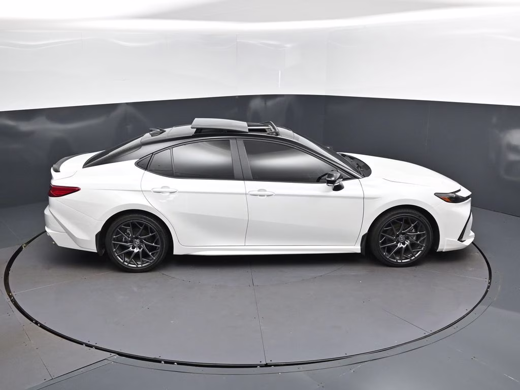 2025 Midnight Black Metallic Toyota Camry XSE FWD Sedan