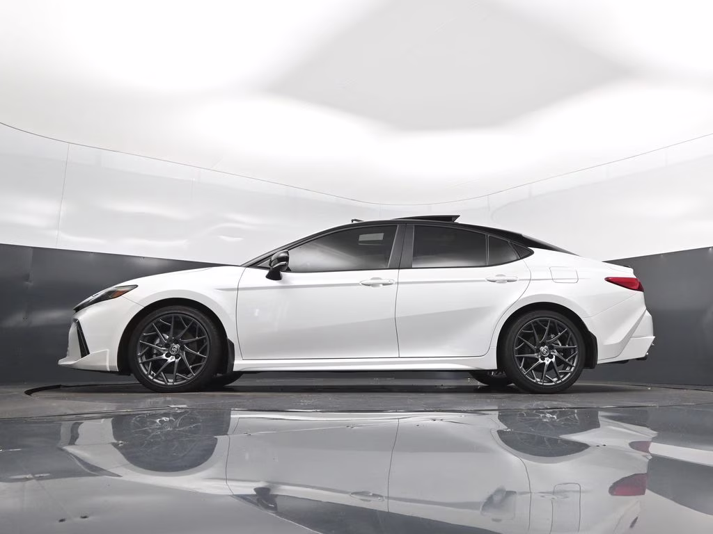 2025 Midnight Black Metallic Toyota Camry XSE FWD Sedan