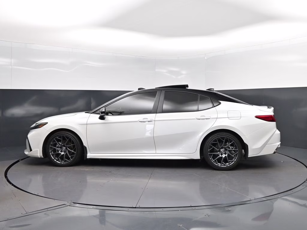 2025 Midnight Black Metallic Toyota Camry XSE FWD Sedan