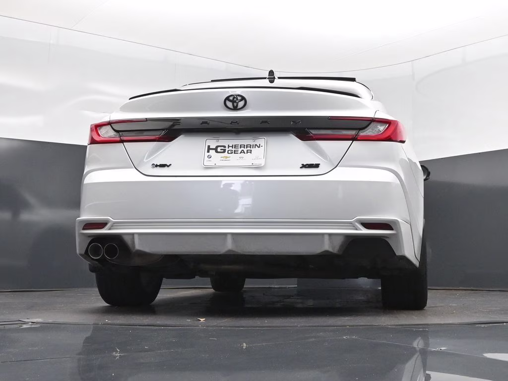 2025 Midnight Black Metallic Toyota Camry XSE FWD Sedan