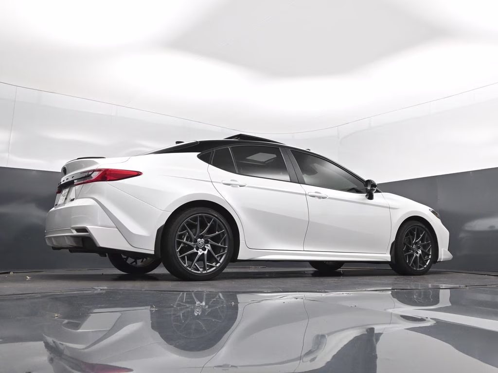 2025 Midnight Black Metallic Toyota Camry XSE FWD Sedan