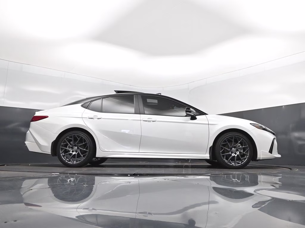 2025 Midnight Black Metallic Toyota Camry XSE FWD Sedan
