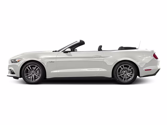 2017 White Platinum Ford Mustang GT Premium RWD Convertible