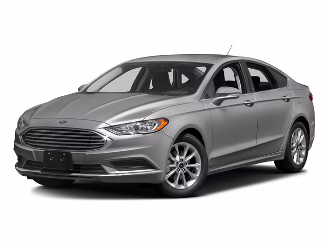 2017 Ingot Silver Ford Fusion SE FWD Sedan