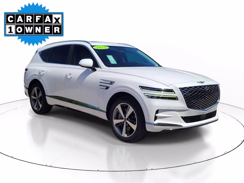 2022 Uyuni White Genesis GV80 2.5T Prestige RWD SUV