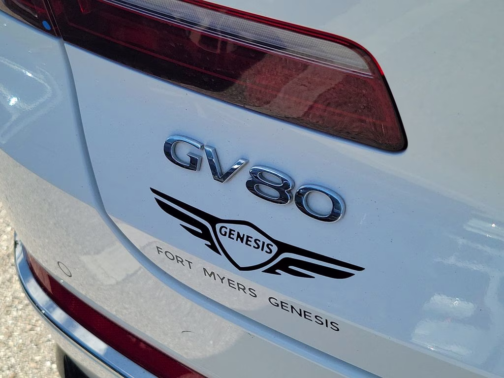 2022 Uyuni White Genesis GV80 2.5T Prestige RWD SUV
