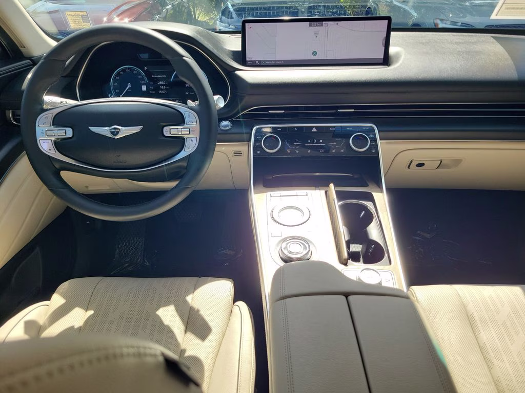2022 Uyuni White Genesis GV80 2.5T Prestige RWD SUV