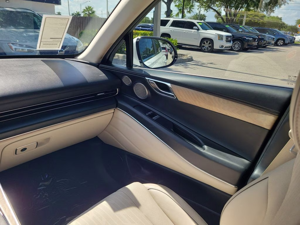 2022 Uyuni White Genesis GV80 2.5T Prestige RWD SUV
