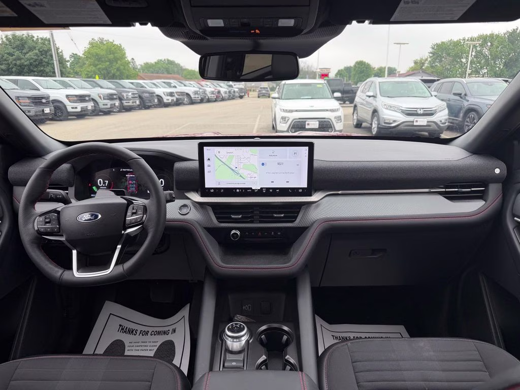 2026 Red Metallic Ford Explorer ST-Line 4X4 SUV