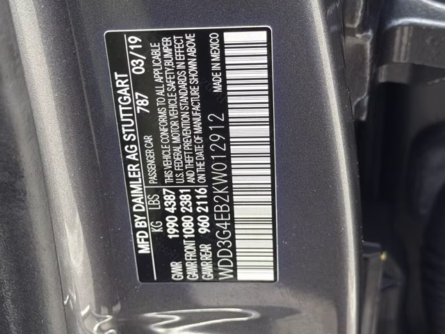 2019 Mountain Gray Metallic Mercedes-Benz A-Class A 220 FWD Sedan