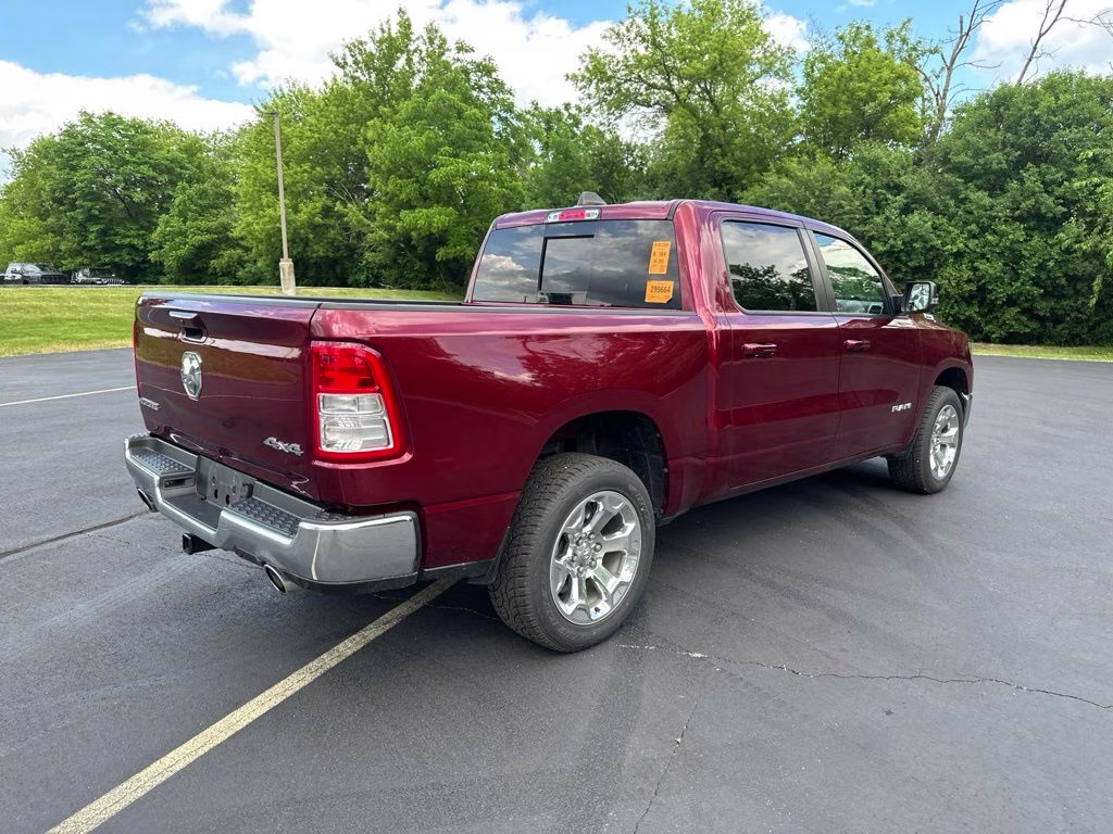 2022 Delmonico Red Pearlcoat Ram 1500 Big Horn/Lone Star 4X4 Truck