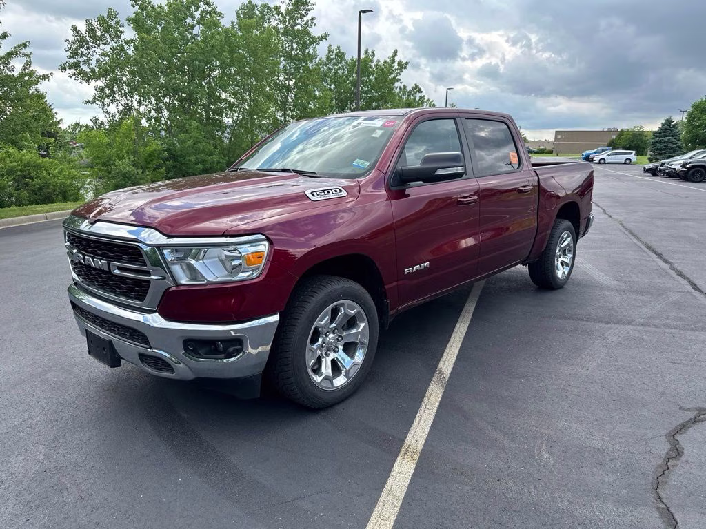 2022 Delmonico Red Pearlcoat Ram 1500 Big Horn/Lone Star 4X4 Truck