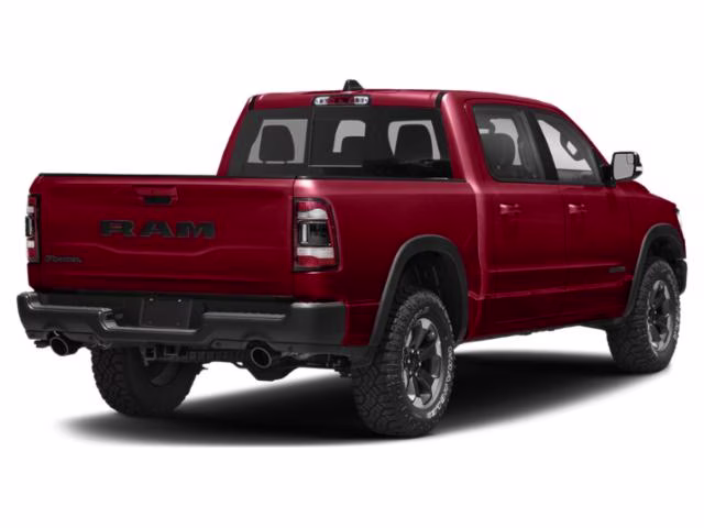 2021 Flame Red Clearcoat Ram 1500 Rebel 4X4 Truck