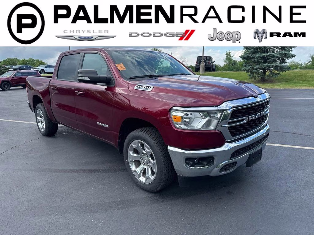 2022 Delmonico Red Pearlcoat Ram 1500 Big Horn/Lone Star 4X4 Truck