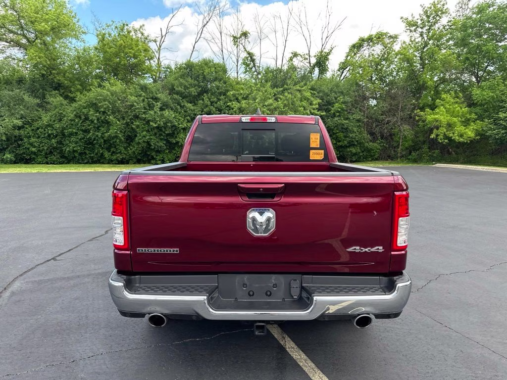 2022 Delmonico Red Pearlcoat Ram 1500 Big Horn/Lone Star 4X4 Truck