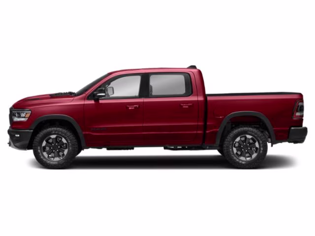 2021 Flame Red Clearcoat Ram 1500 Rebel 4X4 Truck