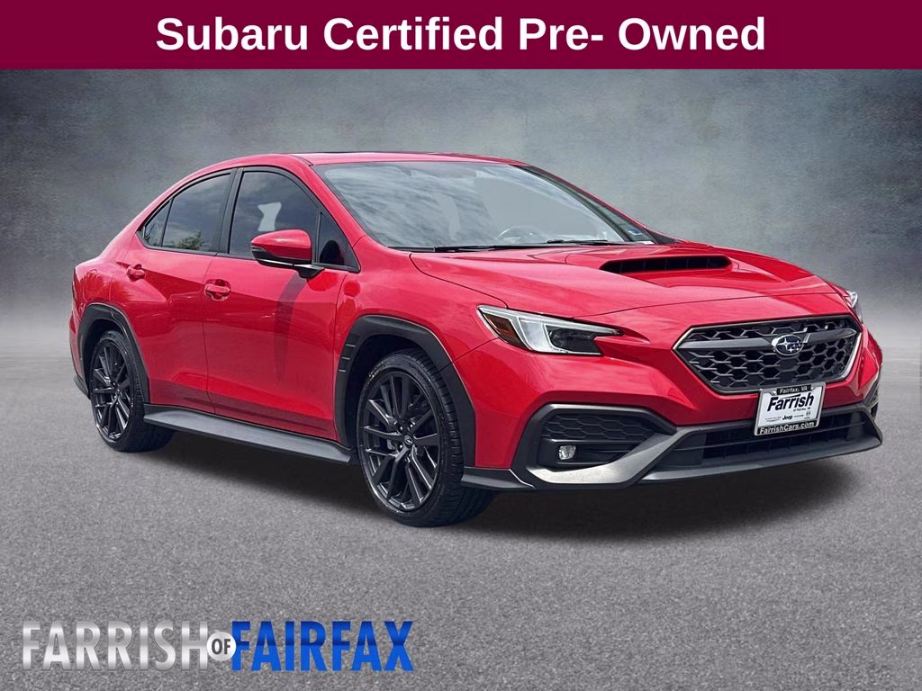 2024 Ignition Red Subaru WRX Limited AWD Sedan