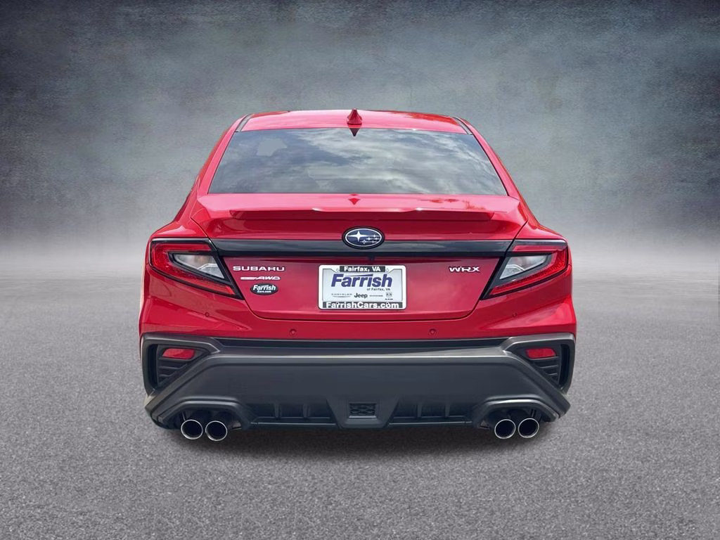 2024 Ignition Red Subaru WRX Limited AWD Sedan