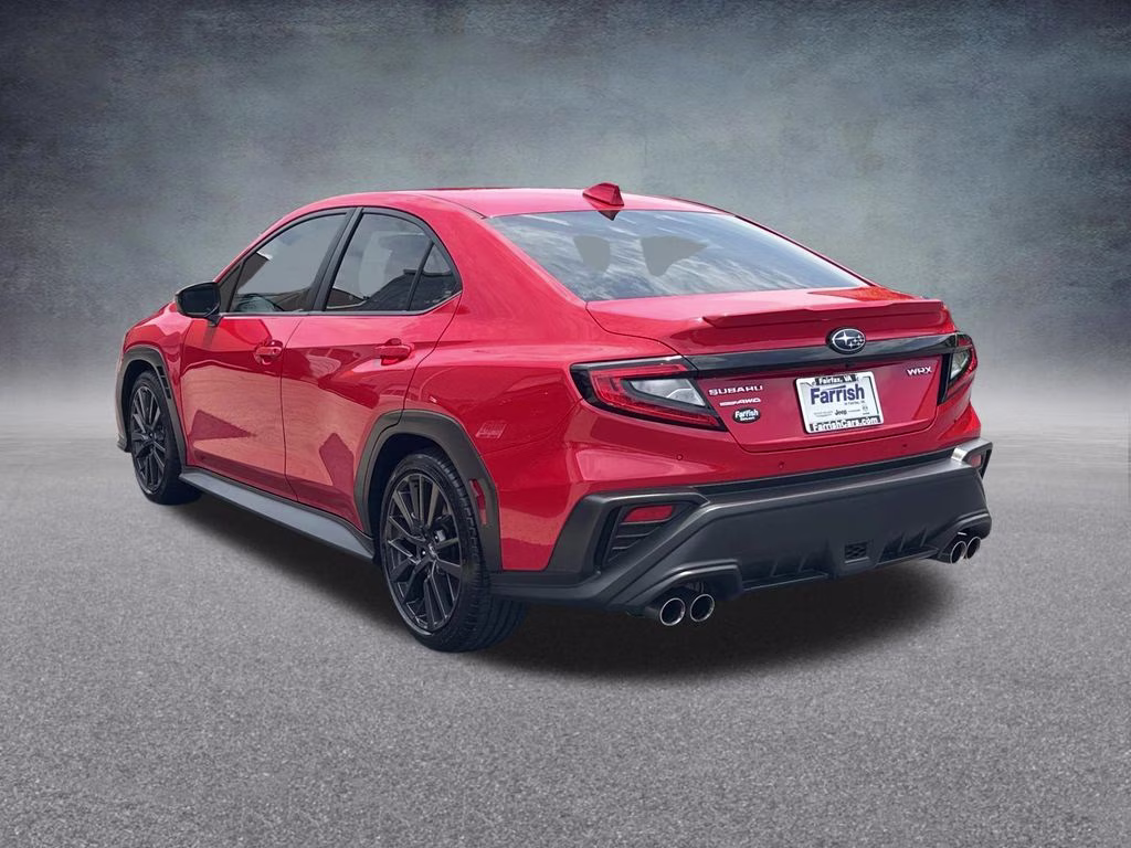 2024 Ignition Red Subaru WRX Limited AWD Sedan