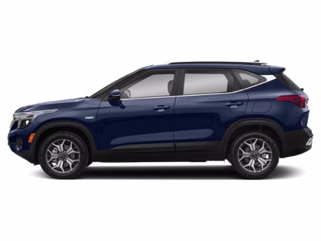 2021 Dark Ocean Blue Kia Seltos EX AWD SUV