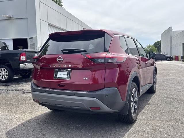 2023 Scarlet Ember Tintcoat Nissan Rogue SV FWD SUV