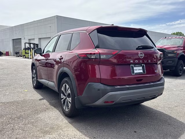 2023 Scarlet Ember Tintcoat Nissan Rogue SV FWD SUV