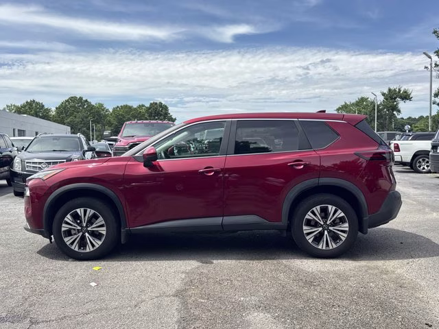 2023 Scarlet Ember Tintcoat Nissan Rogue SV FWD SUV