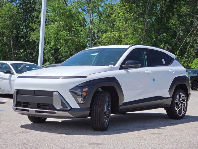 2026 Atlas White Hyundai Kona SEL Premium AWD SUV