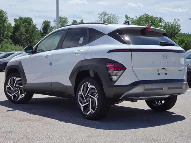 2026 Atlas White Hyundai Kona SEL Premium AWD SUV