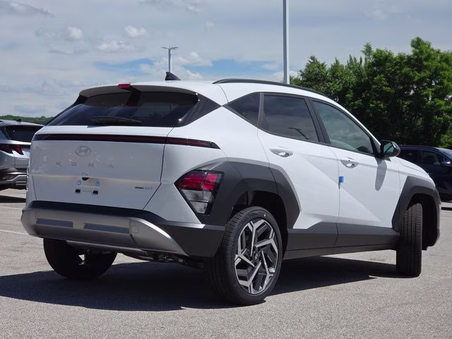 2026 Atlas White Hyundai Kona SEL Premium AWD SUV