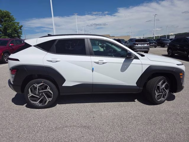 2026 Atlas White Hyundai Kona SEL Premium AWD SUV