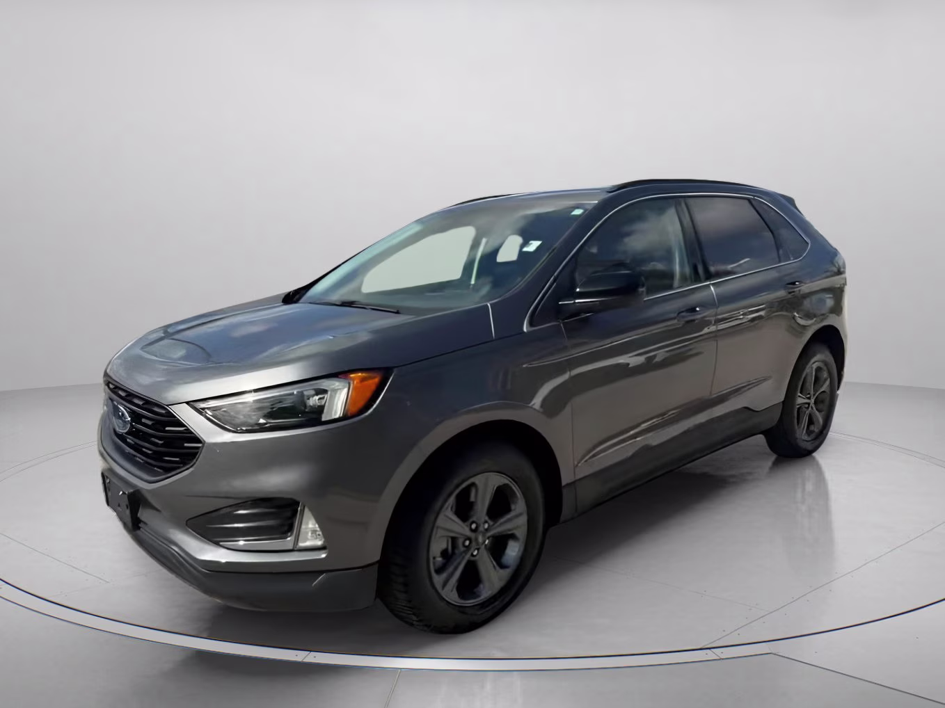 2022 Carbonized Gray Metallic Ford Edge SEL AWD SUV
