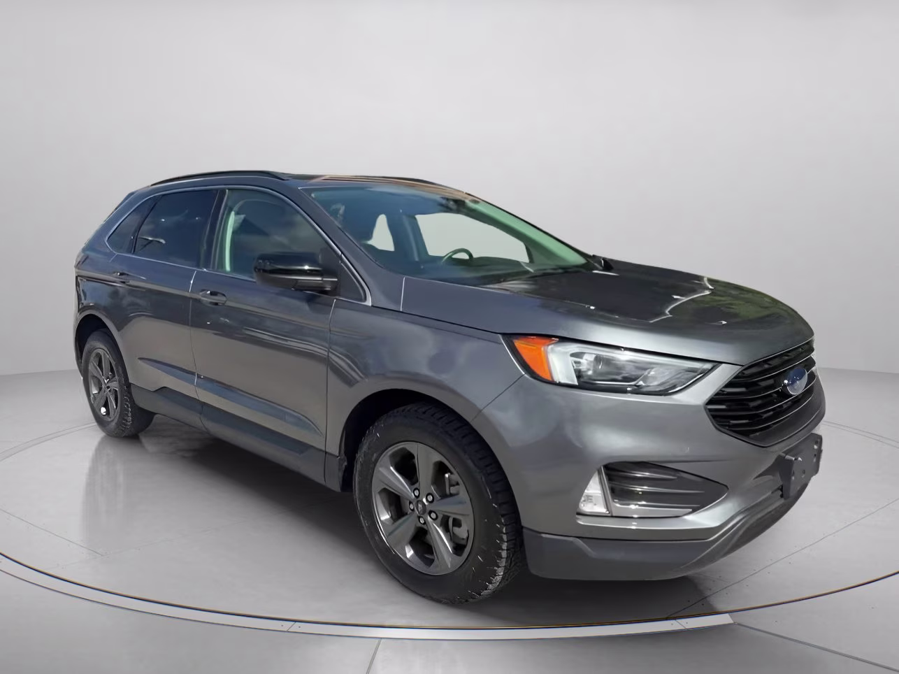 2022 Carbonized Gray Metallic Ford Edge SEL AWD SUV