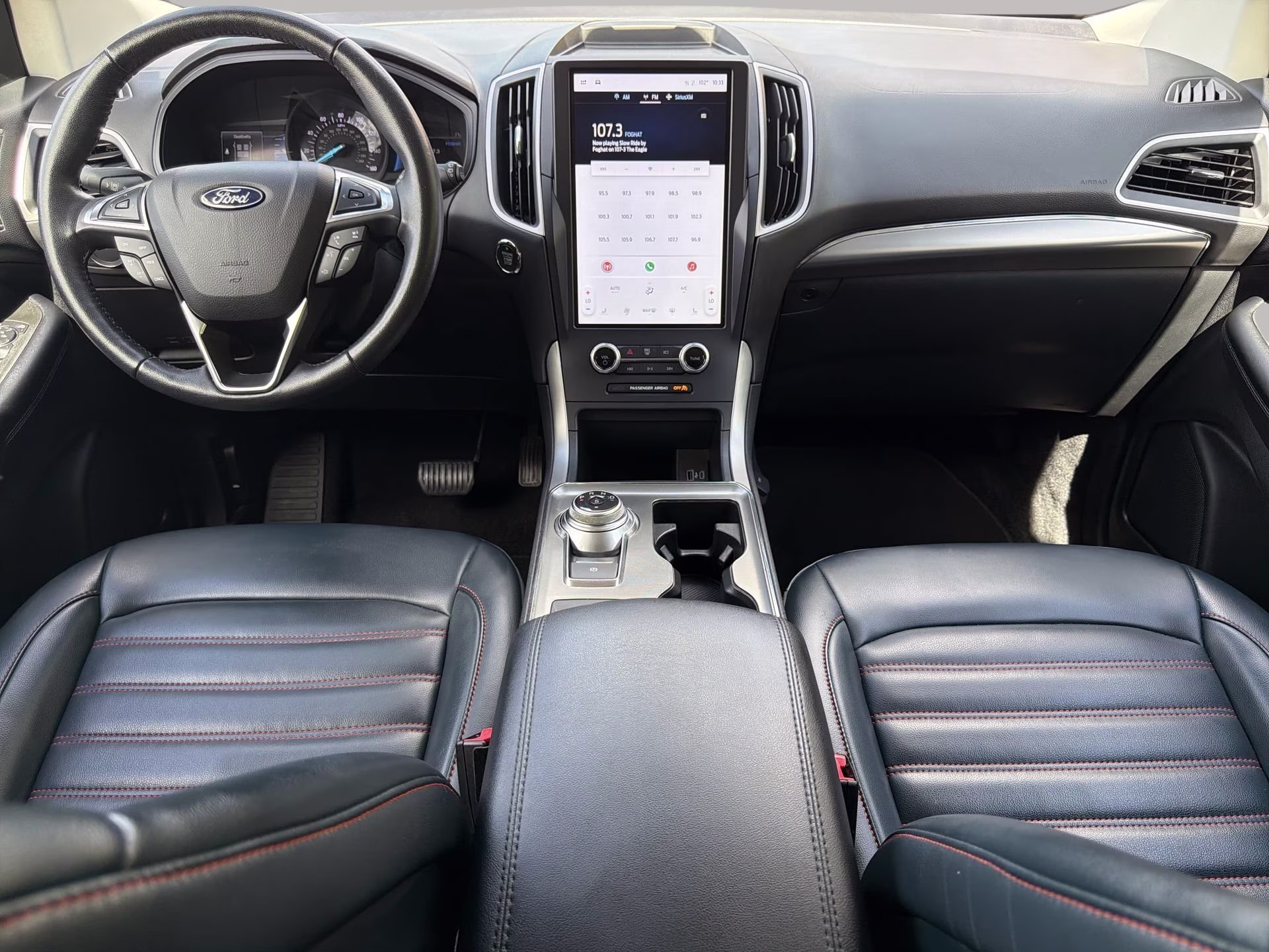 2022 Carbonized Gray Metallic Ford Edge SEL AWD SUV
