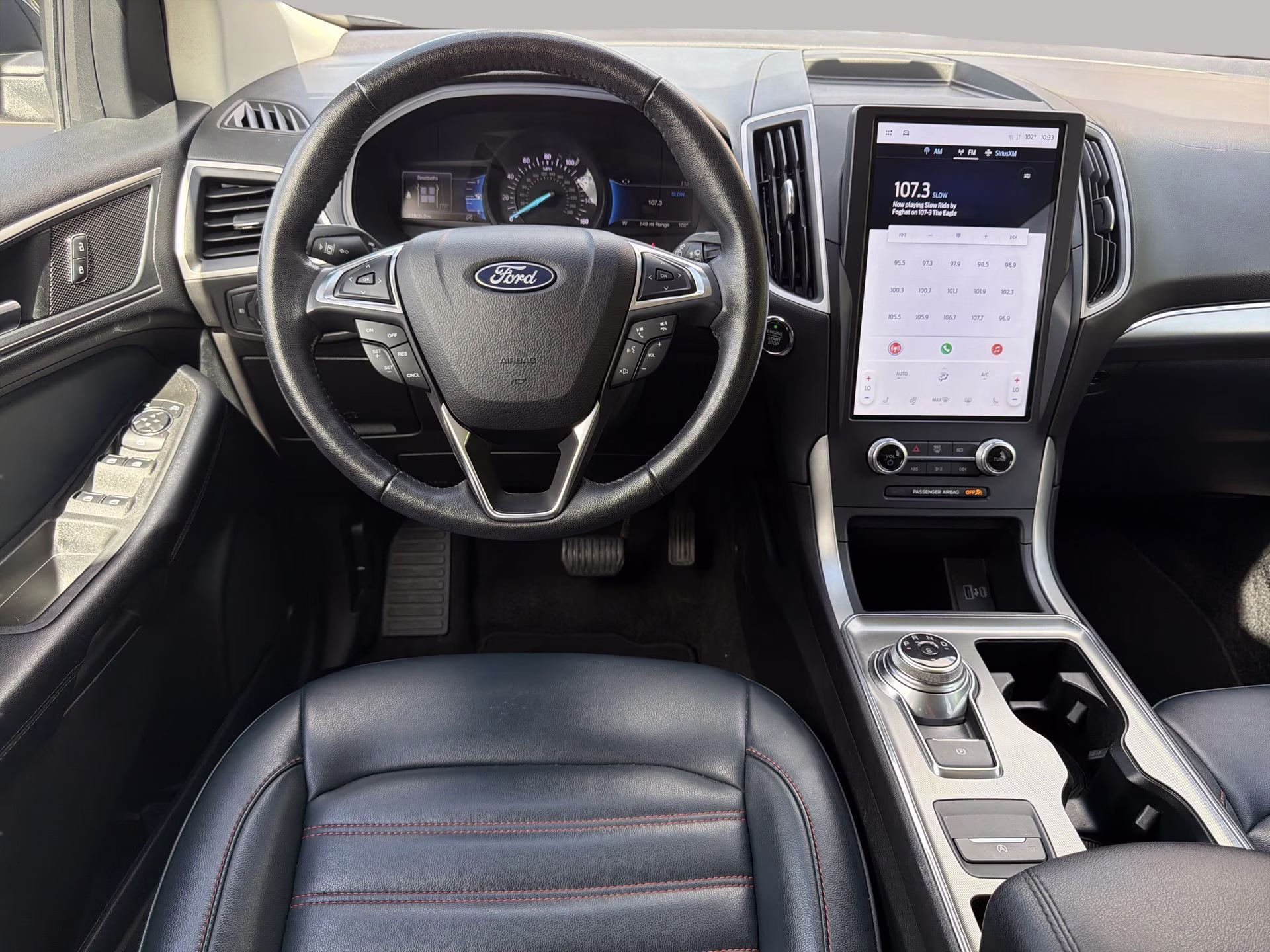 2022 Carbonized Gray Metallic Ford Edge SEL AWD SUV