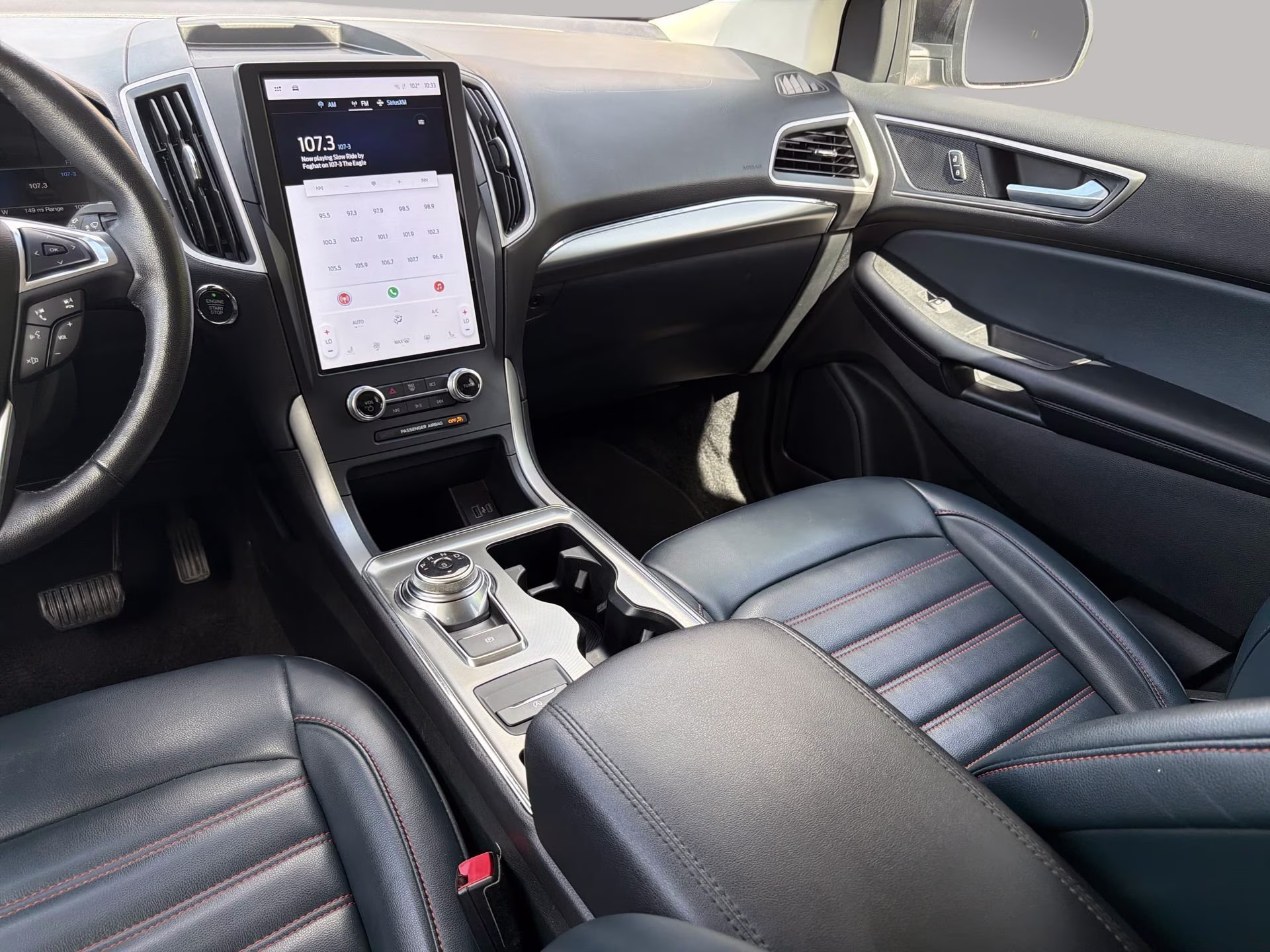 2022 Carbonized Gray Metallic Ford Edge SEL AWD SUV