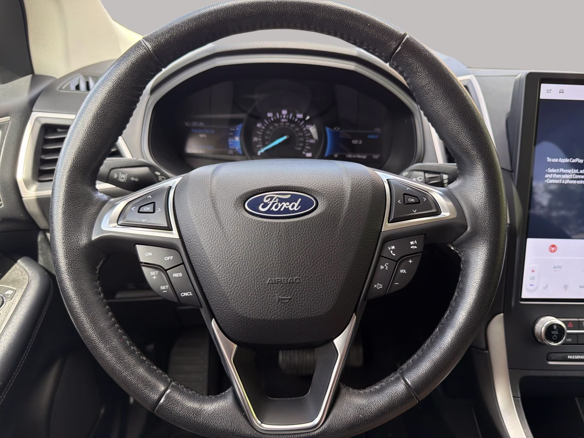 2022 Carbonized Gray Metallic Ford Edge SEL AWD SUV