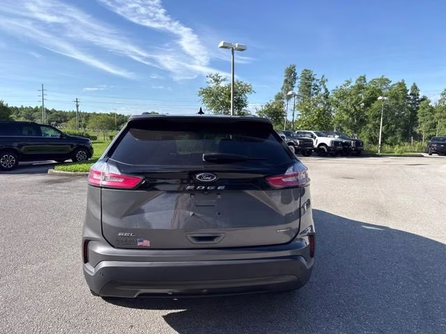 2022 Carbonized Gray Metallic Ford Edge SEL AWD SUV
